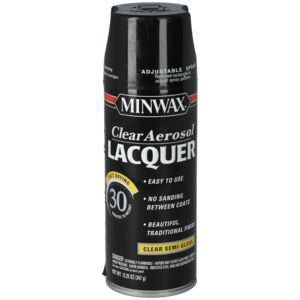 Minwax Aerosol Lacquer Clear 12.25oz